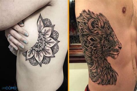 tatuaje costilla mujer|Tatuajes en las Costillas